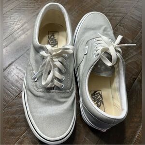 Vans Era Metallic Silver Mens 11 Shoes